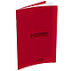 Conquérant Cahier 96 pages 17 x 22 cm seyes grands carreaux Rouge 