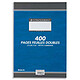 Conquerant 400 pages copies doubles petits carreaux 5 x 5 mm non perforées 