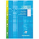Clairefontaine Perforated single copies 200 pages 21 x 29.7 cm large squares Seyes Pack of 200 single perforated sheets A4 large squares Seyes