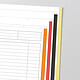 Oxford FilingBook Cahier A4+ 200 pages 233x298mm travers marge pas cher