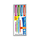 PAPER MATE Nylon Flair Assorted Fun Pack of 4 fun coloured markers