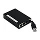 Mini switch auto-alimenté par USB (8 ports Fast Ethernet) Mini commutateur réseau RJ45 10/100 Mbps