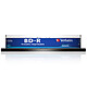 Verbatim BD-R SL 25 Go vitesse 6x imprimable (par 10, spindle) Pack de 10 BD-R SL 25 Go certifié 6x avec une surface blanche imprimable
