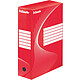 Esselte Vivida archive box back 10 cm Red Archive box in 24.5 x 34.5 cm format with 100 mm back
