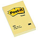 Post-it Pad 100 sheets 51 x 76 mm Yellow Block of 100 sheets 51 x 76 mm