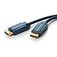 Clicktronic Cable DisplayPort (2 metros) Cable DisplayPort 1.1 macho/macho de alto rendimiento compatible con 3D y Full HD (1080p)