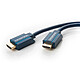Clicktronic câble High Speed HDMI with Ethernet (0.5 mètre) Cordon HDMI 2.0 mâle/mâle à hautes performances compatible 3D, Full HD (1080p) et Ultra HD 4K (2160p)