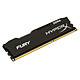 HyperX Fury Noir 8 Go DDR4 2666 MHz CL16 RAM DDR4 PC4-21300 - HX426C16FB2/8 (garantie 10 ans par Kingston)