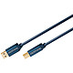 Nota Cavo Clicktronic USB 3.0 Tipo AB (Mle/Mle) - 1.8 m