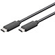 Cable USB 3.1 tipo C (macho/macho) - 1 m 