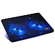 Advance AirStream 15" Refroidisseur pour ordinateur portable 15" avec port USB (coloris noir, LEDs bleues)
