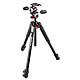 Manfrotto MK055XPRO3-3W Trépied aluminium 3 sections (055XPRO3) + rotule (3D X-PRO )