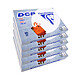 Clairefontaine DCP ramette 500 feuilles A3 100g Blanc x4 Carton de 4 ramettes de papier 500 feuilles A3 DCP Ultra Blanc 170CIE