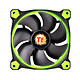 Thermaltake Riing 12 Vert Ventilateur de boîtier 120 mm LED verte