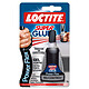Loctite Super Glue 3 Power Flex Gel Control Flacon de colle extra-forte liquide instantanée 3g