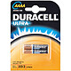 Duracell Ultra AAAA (par 2) Pack de 2 piles alcalines AAAA (LR61) 1.5V
