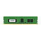Crucial DDR4 4 Go 2400 MHz CL17 ECC SR X8  RAM DDR4 PC4-19200 - CT4G4WFS824A (garantie 10 ans par Crucial) 