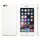 Apple Coque en silicone Blanc Apple iPhone 6 Plus Coque en silicone pour Apple iPhone 6 Plus
