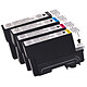 Multipack cartucho compatibles Epson T18XL (cyan, magenta, amarillo et negro) 