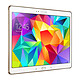 Samsung Galaxy Tab S 10.5" SM-T800 16 Go Blanche Tablette Internet - Double processeur Quad-Core Exynos 5 5420 1.9 GHz 3 Go 16 Go 10.5" LED Tactile Wi-Fi/Bluetooth/Webcam Android 4.4