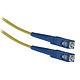 Puente óptico simplex monomodo 9/125 SC-UPC / SC-UPC (1 metro) Cable de fibra óptica para la pasarela residencial (compatible con Freebox Ô 1A y Ô 1B)