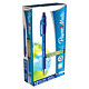 Paper Mate Flexgrip Ultra bleu x 12 Pack de 12 stylos bille bleus avec pointe moyenne de 1 mm