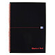 Oxford Black n' Red Cahier A4 5 x 5 mm Noir Cahier spirale A4 140 pages 21 x 29.7 cm petits carreaux 5 x 5 mm