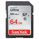 SanDisk Ultra SDXC UHS-I 64 Go 80 Mb/s Carte mémoire SDXC UHS-I U1 64 Go