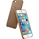 Apple Coque en cuir Marron Apple iPhone 6s Plus Coque en cuir pour Apple iPhone 6s Plus