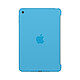 Apple iPad mini 4 Silicone Case Bleu - Protection arrière en silicone pour iPad mini 4