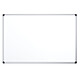 Bi-Office Tableau blanc émaillé 180 x 90 cm Tableau blanc en acier émaillé magnétique effaçable 180 x 90 cm