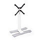 ERARD Will 1050 L White Universal mobile stand for 30 55 inch flat notch