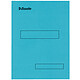 Esselte pack of 100 shirts 2 flaps blue Pack of 100 2-flap suspension file folders in blue kraft 160g