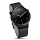 Huawei Watch Active Noir/Cuir Montre connectée certifiée IP67 avec Wi-Fi et Bluetooth sous Android Wear compatible iOS / Cadran acier et bracelet cuir