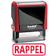 Trodat Timbre Xprint "RAPPEL" Timbre formule commerciale "Rappel" Xprint à encrage automatique