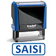 Trodat Timbre Xprint "SAISI" Timbre formule commerciale "Saisi" Xprint à encrage automatique