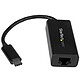 StarTech.com Adaptateur USB-C vers Gigabit Ethernet Noir (USB 3.0) Adaptateur USB-C vers Gigabit Ethernet (USB 3.0) - Noir