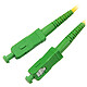 Jarretière optique simplex monomode 9/125 SC-APC/SC-APC (7.5 mètres) Câble fibre optique pour box internet (compatible SFR Box, Orange Livebox et Bouygues Bbox)