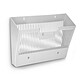 CEP Basics 1-compartment wall basket grey Large capacity wall sorter for 24 x 32 cm documents