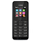 Nokia 105 Dual SIM Noir  Téléphone 2G Dual SIM - RAM 4 Mo - Ecran 1.45" - 8 Mo - 800 mAh