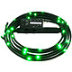 NZXT Lighting Kit 1 mètre Vert Bande de lumière LED flexible à puissance variable pour tuning PC (vert)