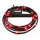 NZXT Lighting Kit 1 mètre Orange Bande de lumière LED flexible à puissance variable pour tuning PC (orange)