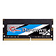 G.Skill RipJaws Series SO-DIMM 8 Go DDR4 2666MHz CL18 RAM SO-DIMM PC4-21300 - F4-2666C18S-8GRS (garantie à vie par G.Skill)