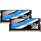 G.Skill RipJaws Series SO-DIMM 16 GB (2 x 8 GB) DDR4 2133 MHz CL15 Dual Channel Kit 2 SO-DIMM PC4-17000 RAM Sticks - F4-2133C15D-16GRS