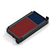 Trodat Cassette d'encrage Bleu/Rouge 6/58/2 Cassette d'encrage pour Printy 5480