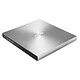 ASUS SDRW-08U7M-U Silver M-Disc compatible external ultra-thin DVD writer (USB 2.0)