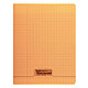 Calligraphe 8000 Polypro Notebook 96 pages 17 x 22 cm seyes large squares Orange 96-page 90g A5 notebook in spade binding with polypropylene cover