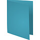 Exacompta Forever Folders 170g Light Blue x 100 Pack of 100 "FOLDYNE 170" recycled cardboard folders 170g size 24 x 32 cm light blue