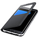 Samsung S-View Noir Samsung Galaxy S7 Edge Etui folio pour Samsung Galaxy S7 Edge