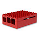 Multicomp Pi-Blox caja para Raspberry Pi 1 Model B+ / Pi 2/3 (roja) Caja de plástico para tarjeta Raspberry Pi 1 Model B+ / Pi 2/3